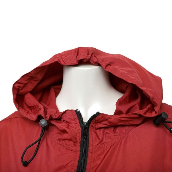 Vintage Walt Disney World Red Windbreaker Jacket Disney Parks Retro Mickey Mouse - Picture 5 of 14